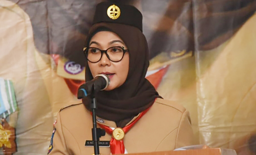 Ketua Kwarda Bangka Belitung, Kak Melati Erzaldi, Ungkap Peran Gerakan Pramuka di Daerahnya