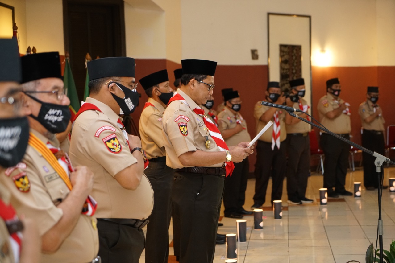Hari Pramuka 2020, Kwarnas Gerakan Pramuka Melaksanakan Ulang Janji