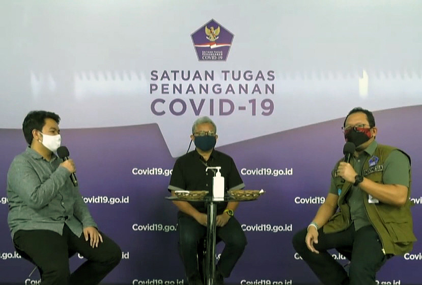 Penanganan COVID-19 yang masih berlangsung hingga saat ini melibatkan keterlibatan dan kerja sama dari banyak pihak.