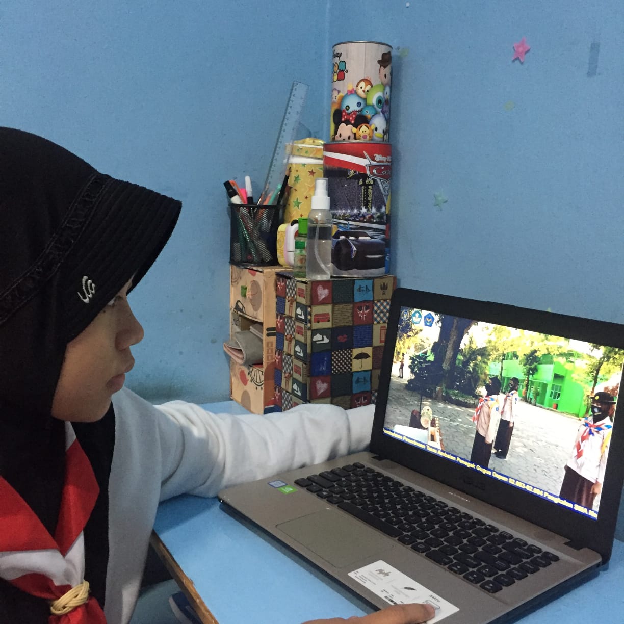 Pramuka SMAN 5 Madiun, Jawa Timur, Gugus Depan 02.093-02.094 melakukan suatu inovasi dan penyesuain terhadap salah satu kegiatan rutin tahunan mereka.