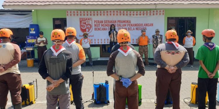 Menjadi kewajiban Kwartir Nasional sebagai pengelola organisasi Gerakan Pramuka untuk mendukung peran aktif para relawan pramuka peduli di lapangan.