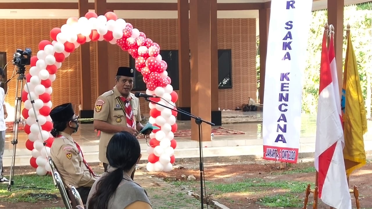 Peresmian Penggunaan Sanggar Satuan Karya (SAKA) Pramuka Kencana Pasca Renovasi