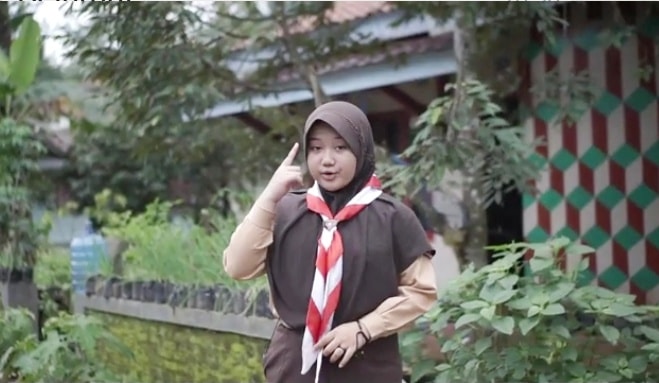 Syifa Asni Aulia, Penggalang Banyumas Pemenang Lomba Kehumasan Kwarnas Kategori Vlog