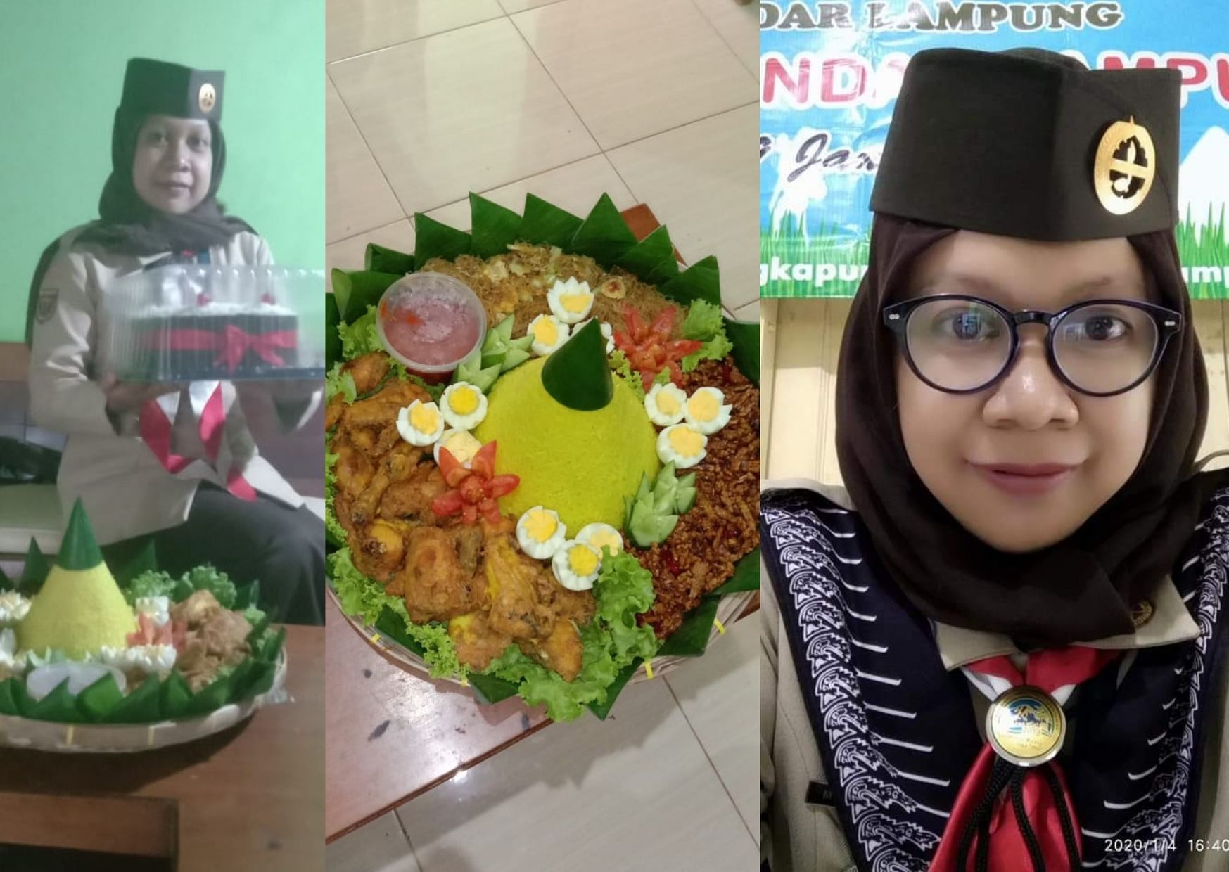 Laris Manis Bisnis Kuliner Kak Mia Indarsari, Pelatih Pramuka Kwarcab Bandar Lampung