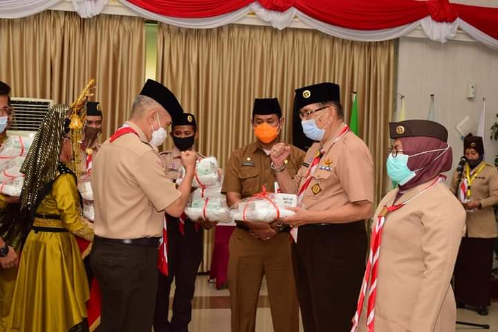 Kwarnas Berharap Mabida Selalu Beri Bantuan Moril dan Materil Kepada Kwarda