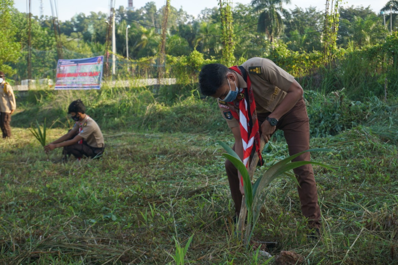 Kwarcab Batam Bedah Filosofi Lambang Tunas Kelapa dalam Gerakan Pramuka