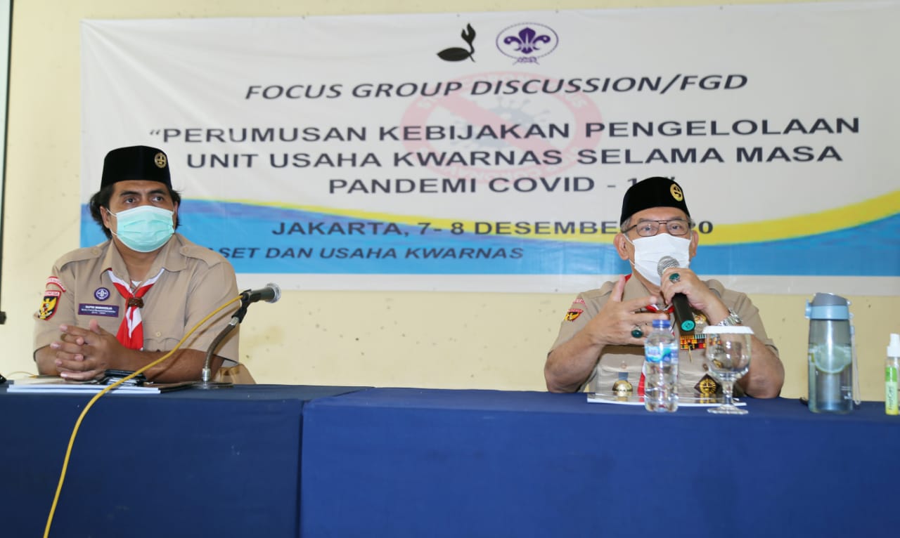 Hadapi Pandemi Covid-19, Unit Usaha Kwartir Nasional Siap Berbenah