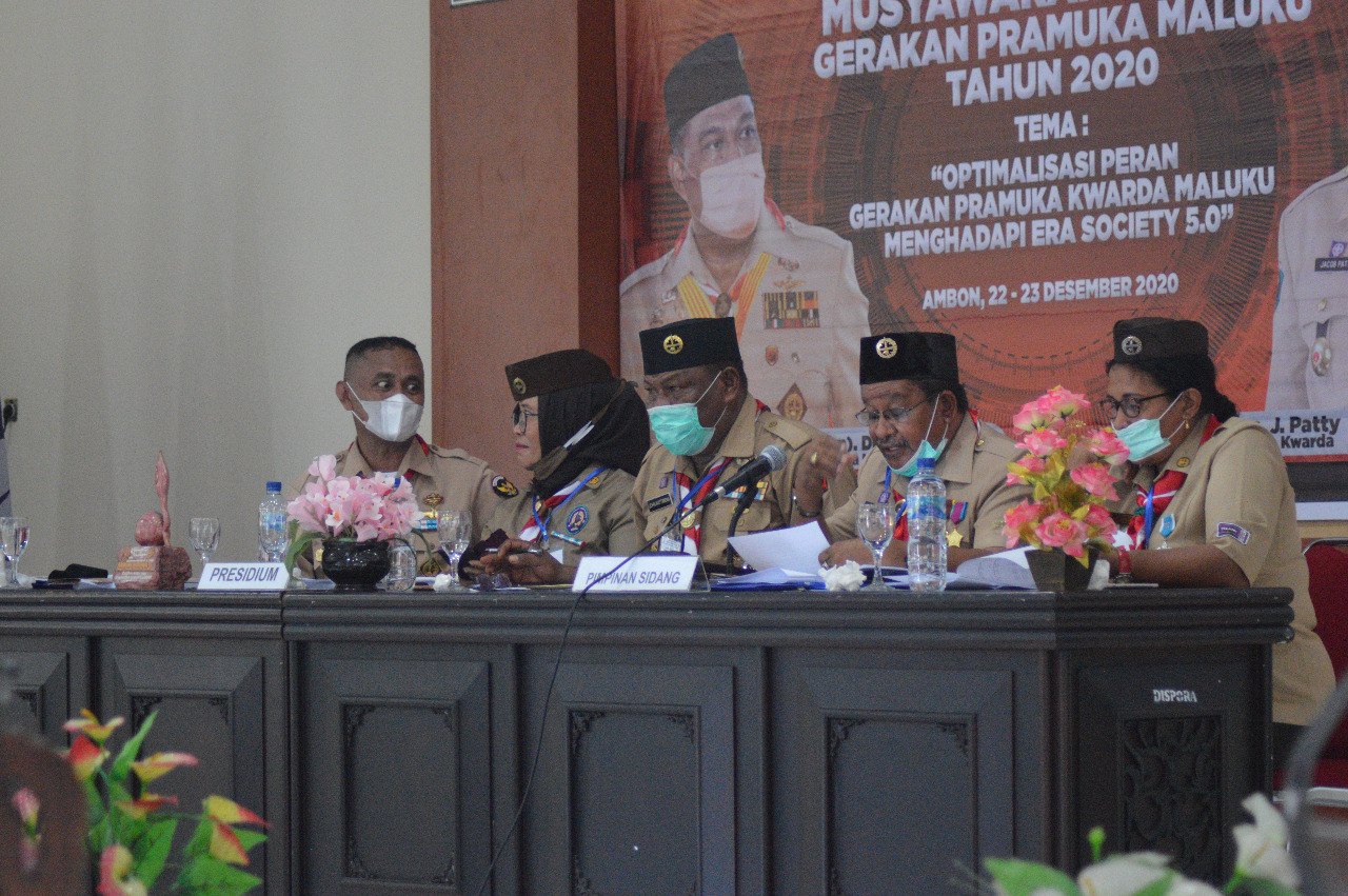 Musda Maluku 2020: Ka Kwarnas Ingatkan Lagi Pemisahan yang Tegas antara Pengurus Kwartir dan Mabi