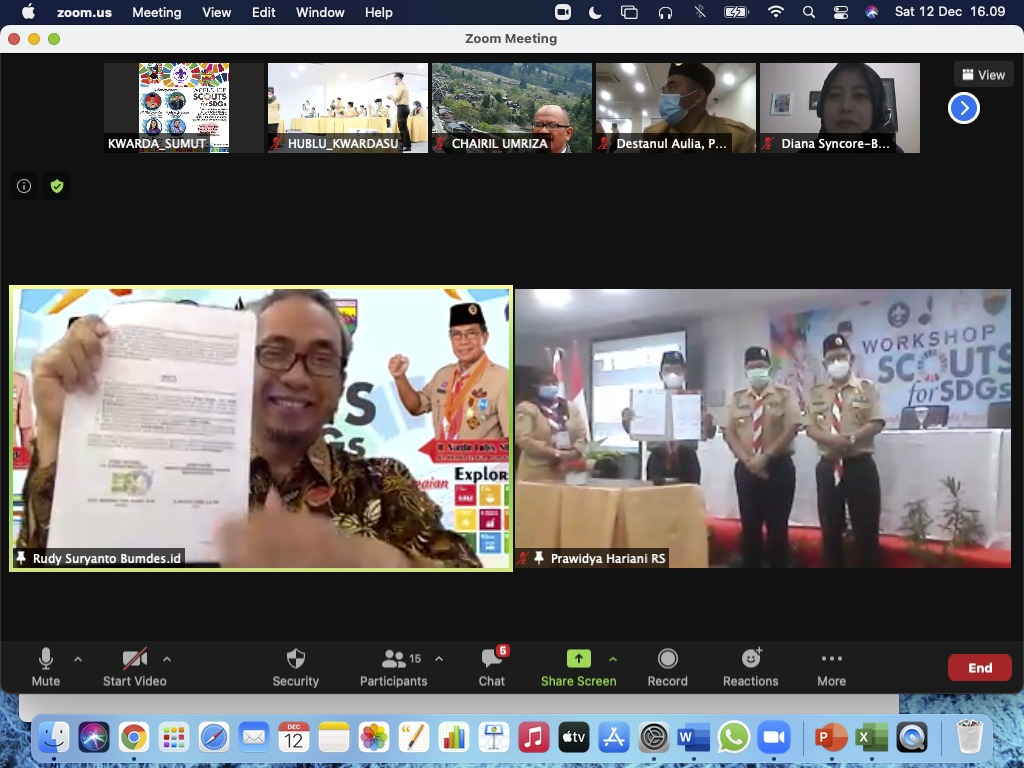 Pramuka Sumut Siap Laksanakan Tujuan Pembangunan Berkelanjutan