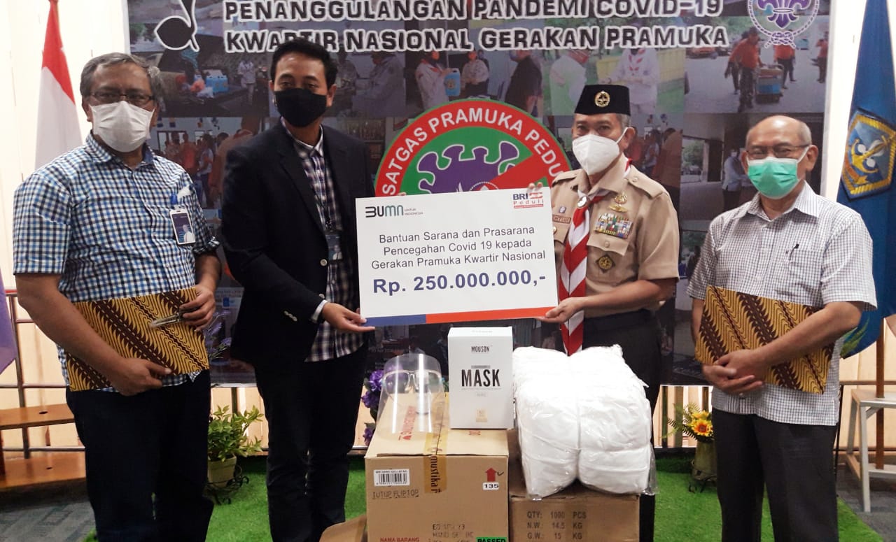 Satgas Covid-19 Kwarnas Terima Bantuan dari BRI