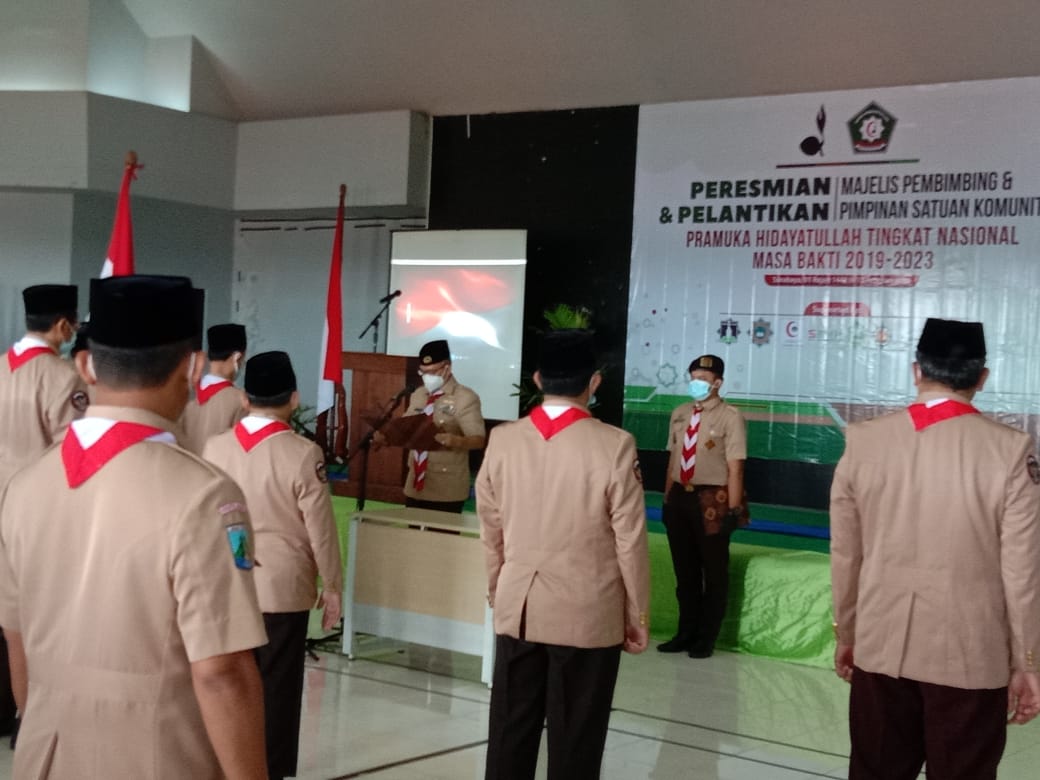 Lantik Mabisako dan  Pinsako Pramuka Hidayatullah Tingkat Nasional, Kak Bachtiar Sampaikan Pesan Penting Ka Kwarnas