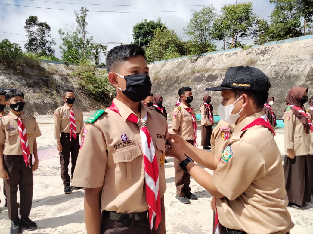 Anggota Baru Pramuka Saka Kalpataru Kwarcab Sawahlunto Dikukuhkan