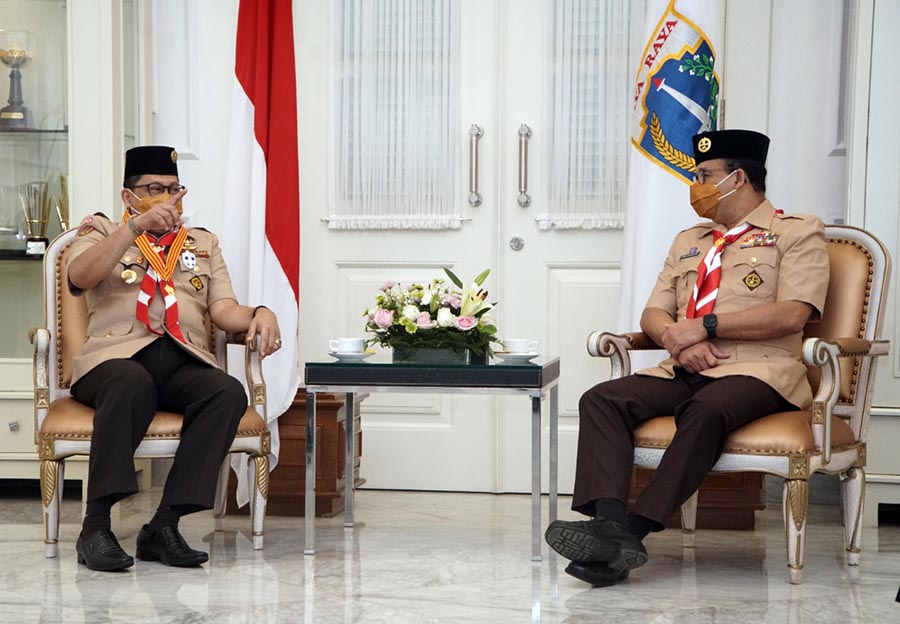 Lantik Mabida DKI Jakarta, Ketua Kwarnas: Pramuka DKI Pegang Peranan Penting Kemajuan Gerakan Pramuka