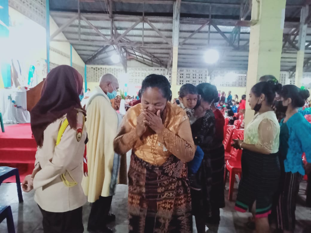 Pramuka Lembata Ikut Pengamanan Acara Pekan Suci Paskah