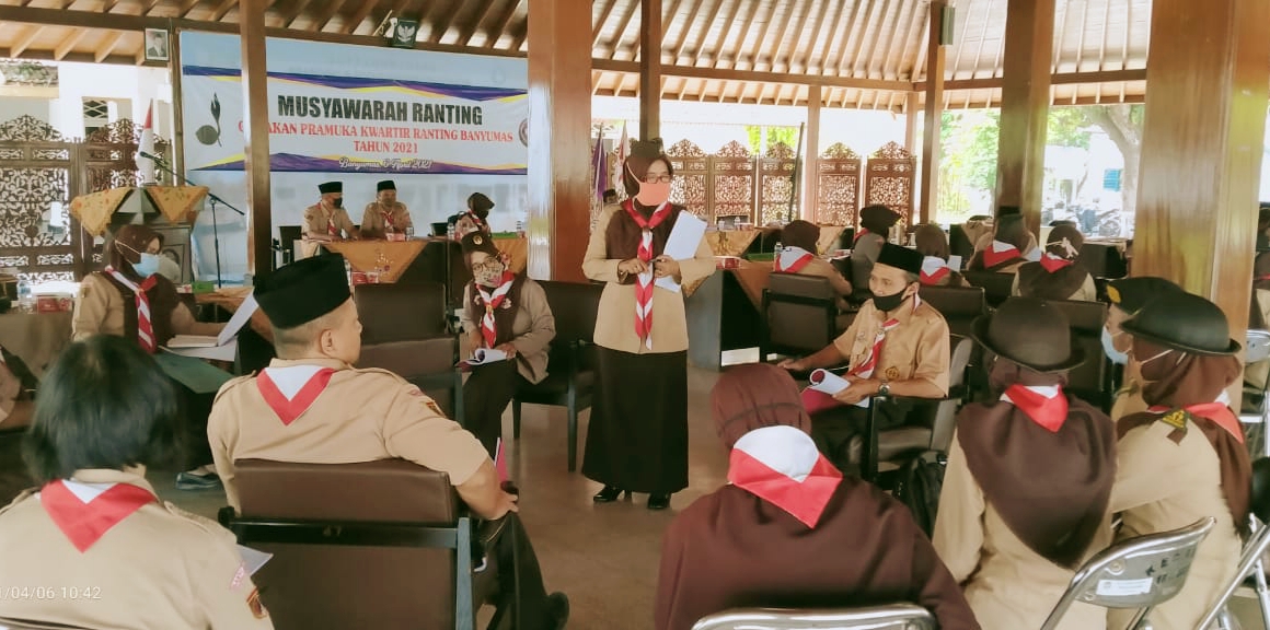 Kak Kasno, S.Pd Terpilih Menjadi Ketua Kwarran Banyumas