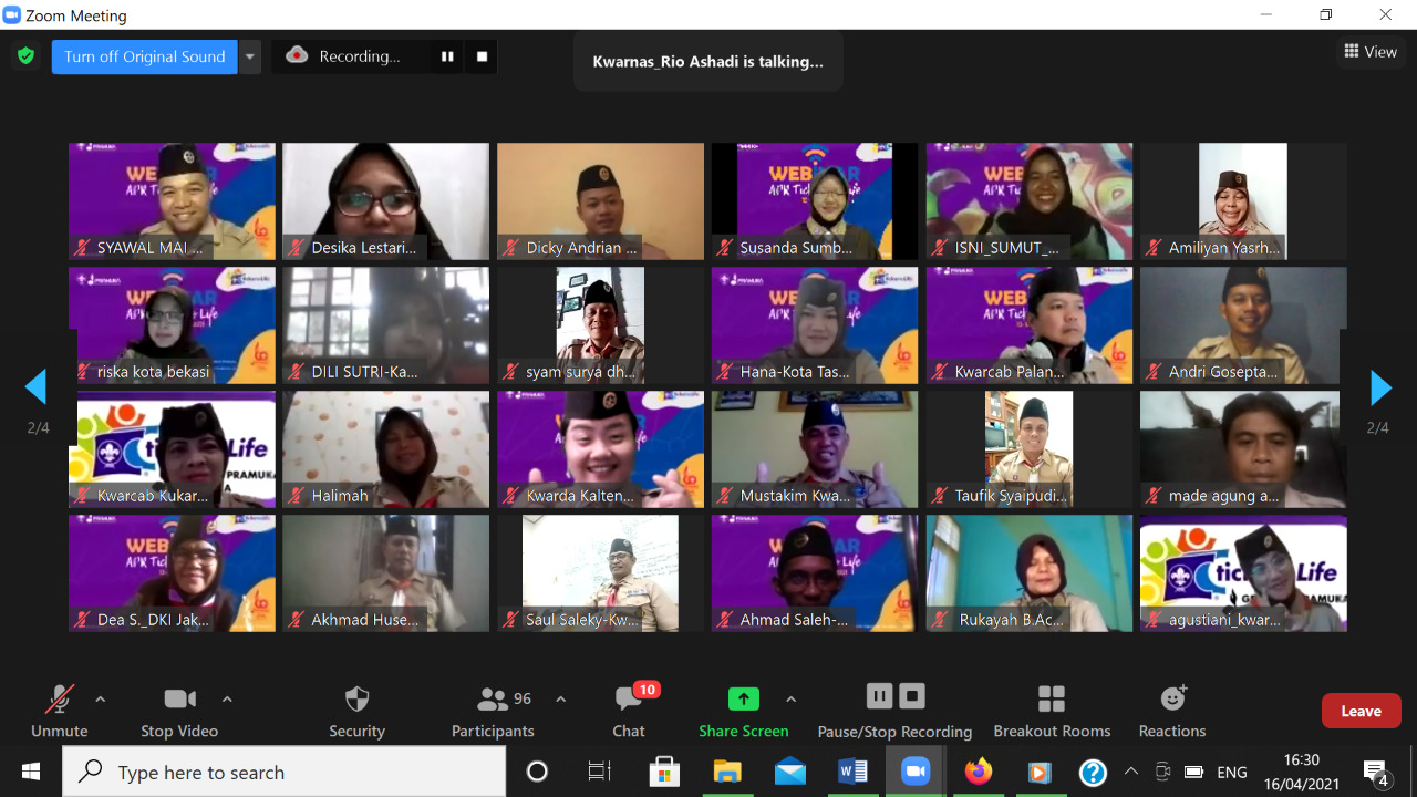 Sekjen Kwarnas: Yakin Program Ticket To Life Menjadi Program Skala Prioritas