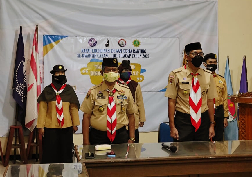 DKC Cilacap Gelar Rakor DKR, Dewan Saka dan Dewan Racana Secara Vistual