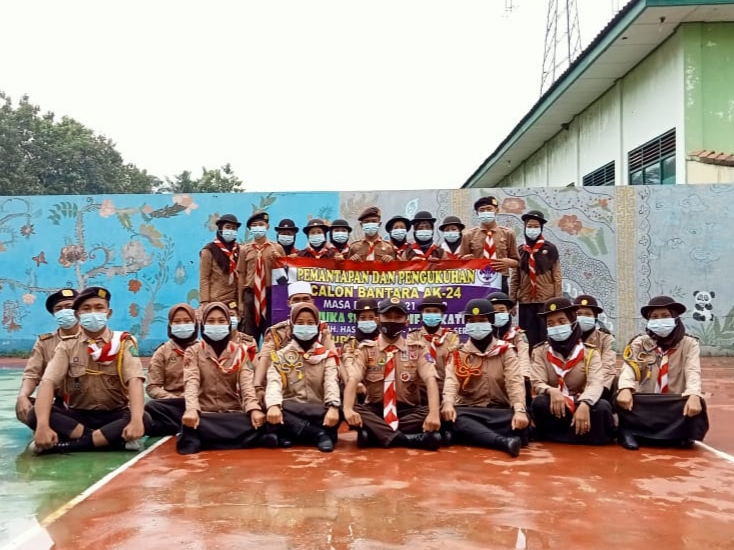 Gudep Pangkalan SMK Ma’arif Bukateja Gelar Pemantapan Anggota Pramuka.