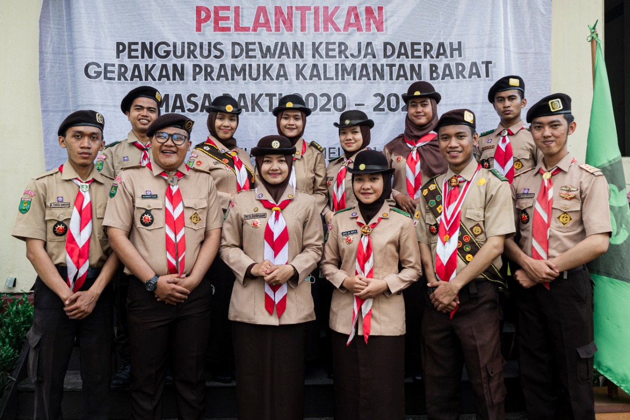 KaKwarda Kalbar, Kak Syarief Abdullah lantik pengurus DKD Kalbar masa bakti 2020-2025