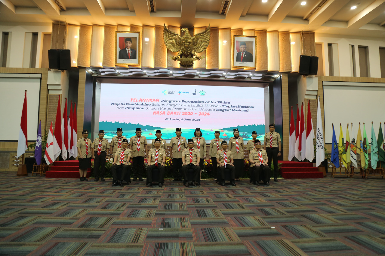 Menteri Kesehatan Dilantik Menjadi Ketua Mabi Saka Bakti Husada Nasional oleh Ketua Kwarnas