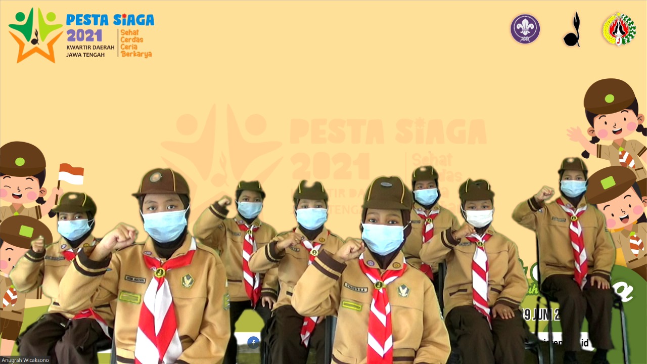 Empat Barung Banyumas Ikuti Pesta Siaga Yang Dibuka Ketua Kwarda Jawa Tengah