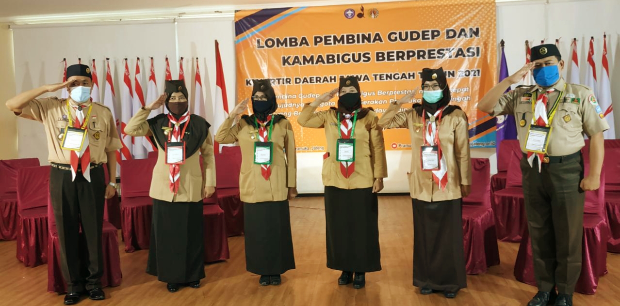 Enam Pramuka Banyumas Raih Penghargaan Tergiat Tingkat Kwarda Jawa Tengah