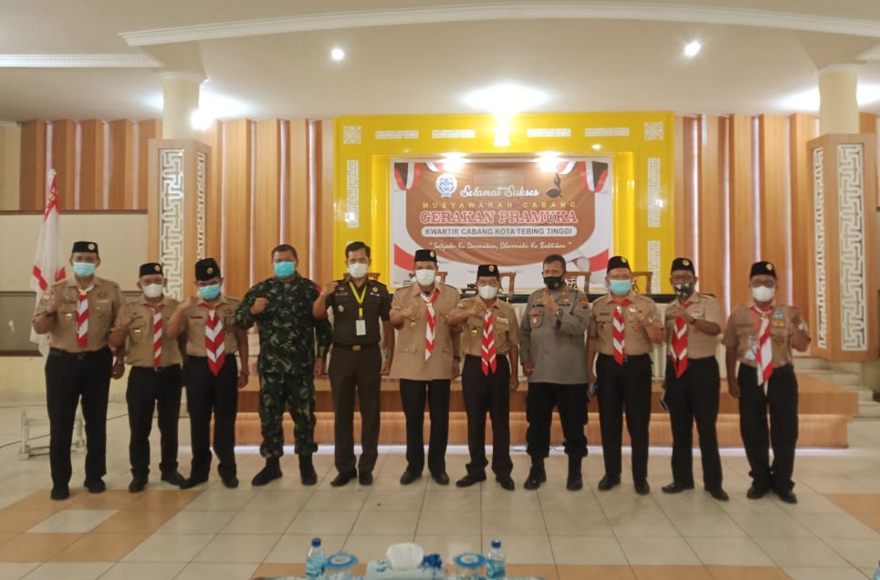 Ketua Kwarda Sumut Apresiasi Terselenggaranya Muscab Gerakan Pramuka Tebing Tinggi