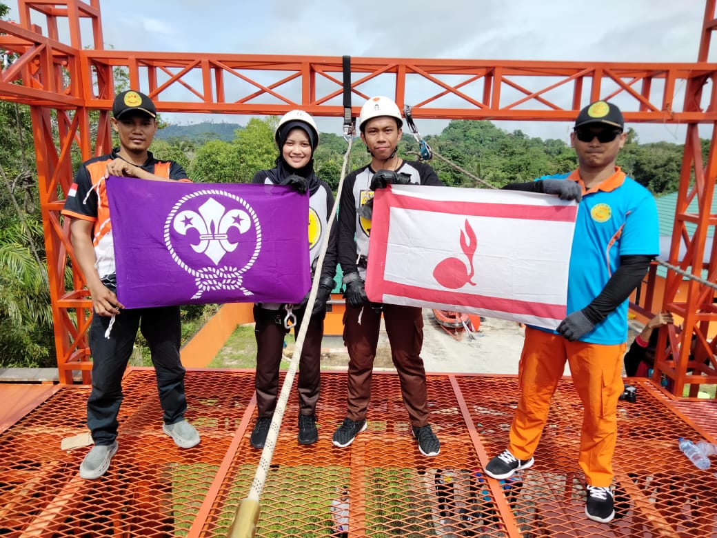 Kwarcab Bersama Basarnas Nunukan Gelar Pelatihan HART Bagi Pramuka Penegak dan Pandega