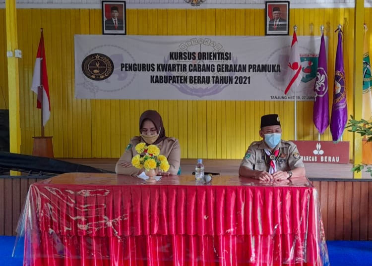 Kursus Orentasi Bagi Pengurus Kwartir Cabang Berau Tahun 2021