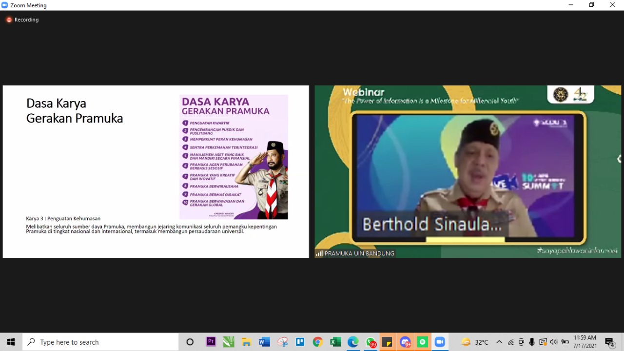 PERAN PENTING KEHUMASAN DALAM GERAKAN PRAMUKA