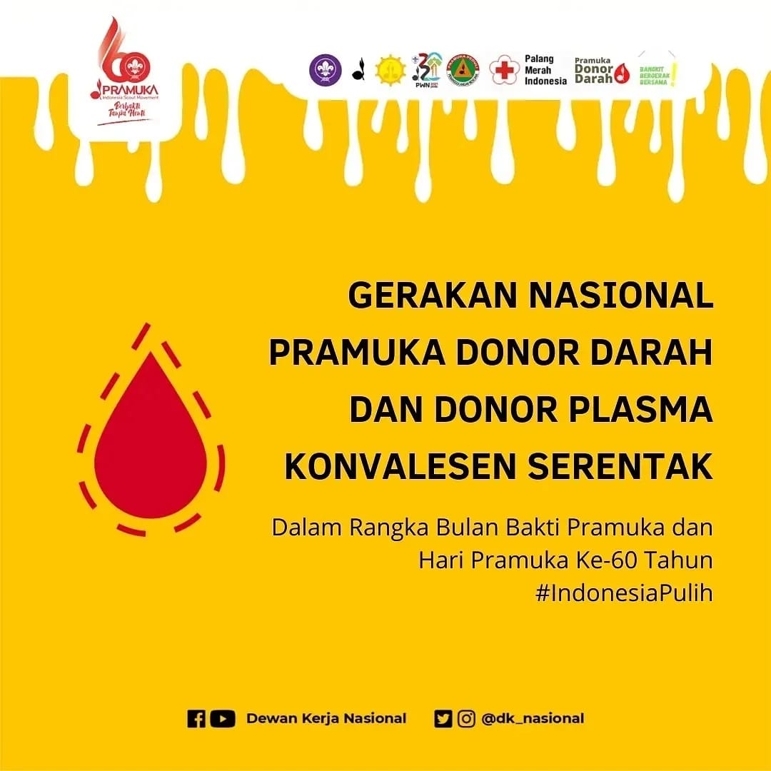 Gerakan Nasional Pramuka Pendonor Plasma Konvalesen