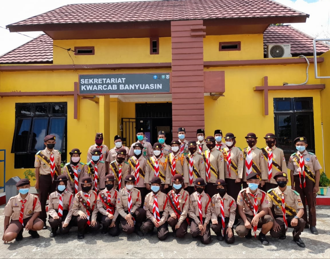 Kwarcab Banyuasin Gelar Seleksi Pramuka Garuda Tahun 2021