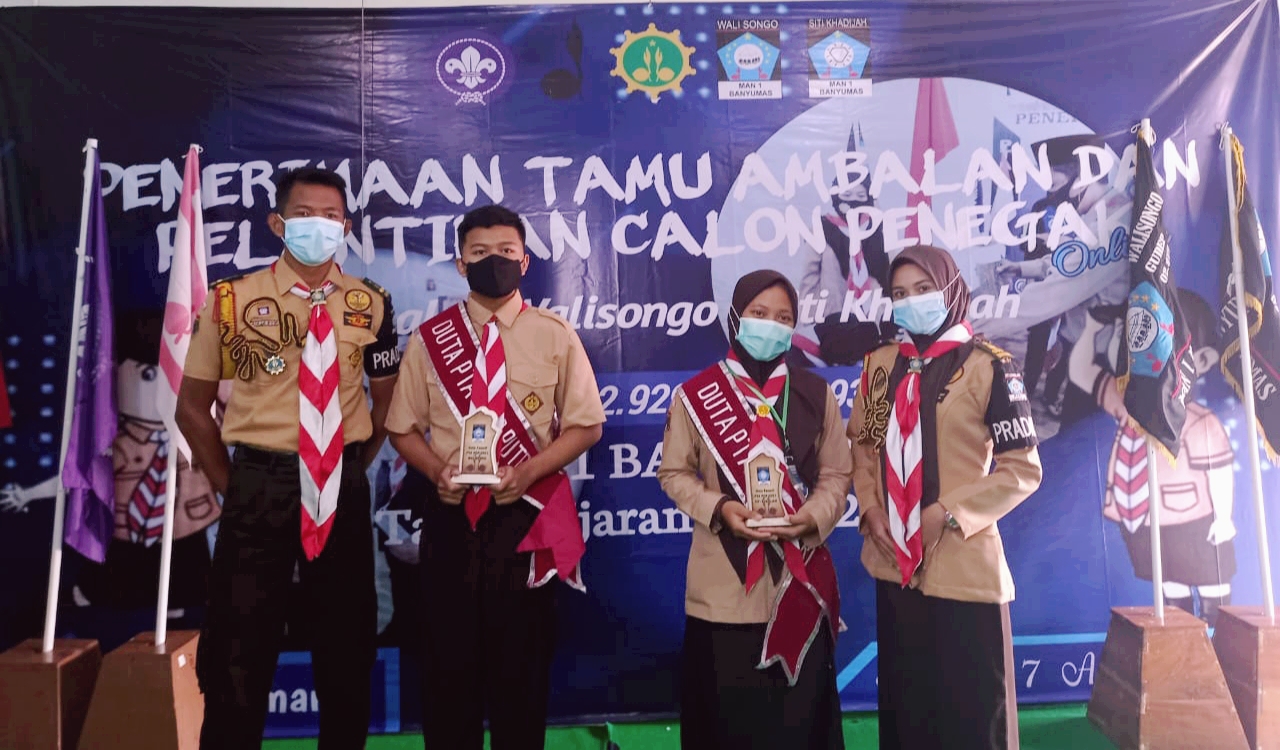 Ambalan Walisongo dan Siti Khadijah Terima Tamu Ambalan