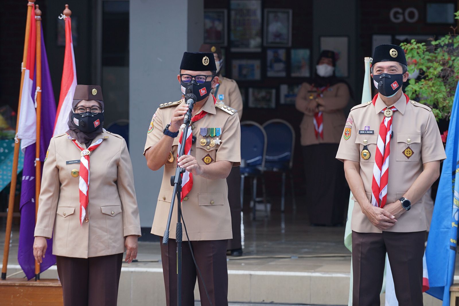 Ka Mabida Ajak Pramuka Kota Bogor Jalankan Dasa Darma dengan Terjun ke Lapangan