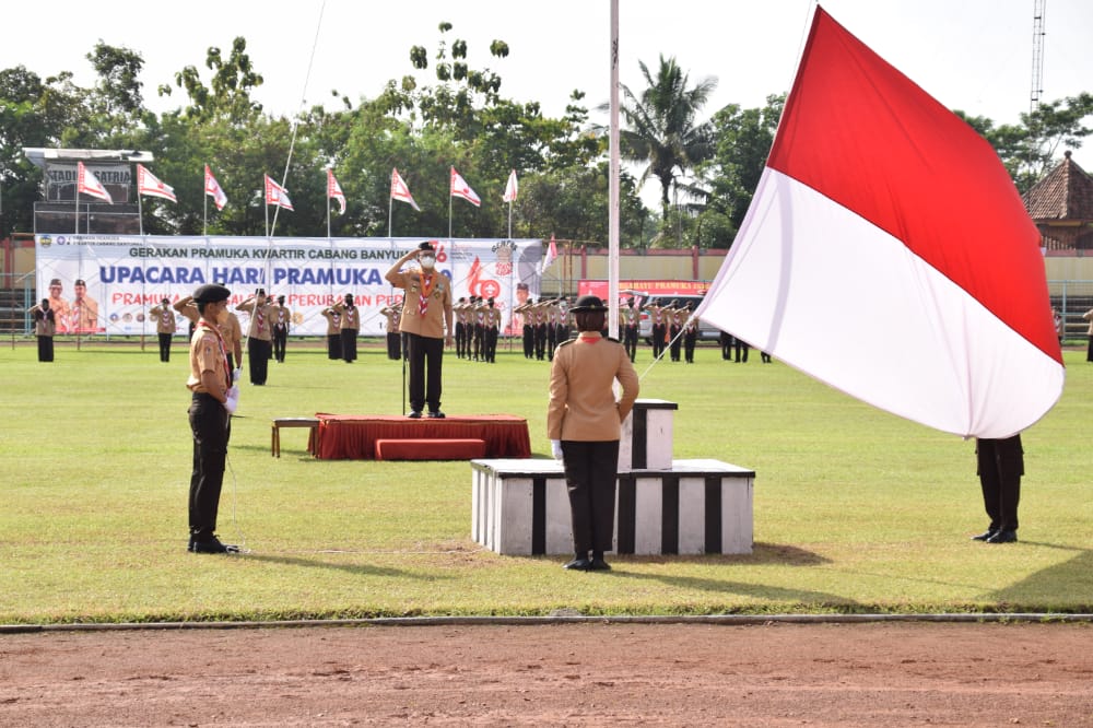 Hari Pramuka Ke 60, Pramuka dan Masyarakat Banyumas Mendonorkan Darah