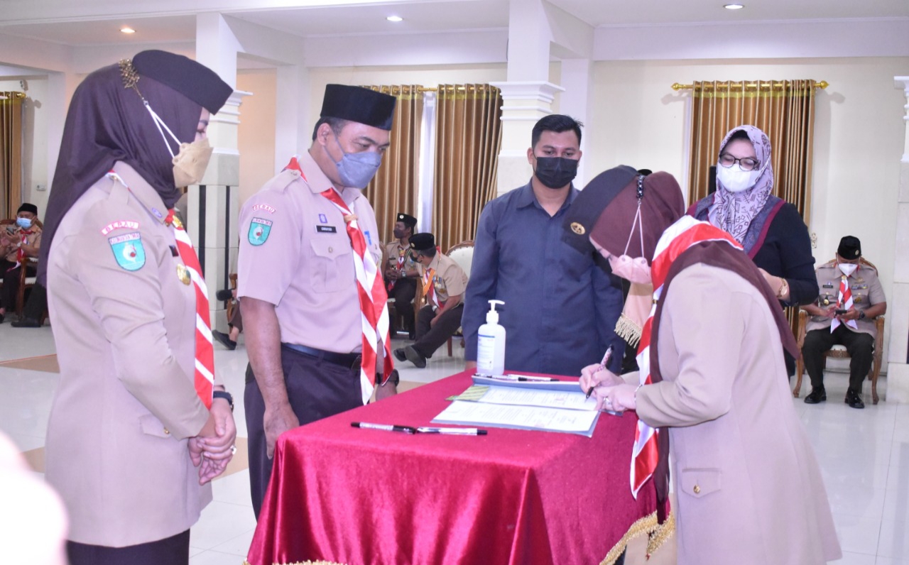 Bupati Berau: Ciptakan Kegiatan Pramuka Tapi Yang Tak Melanggar Protokol Kesehatan