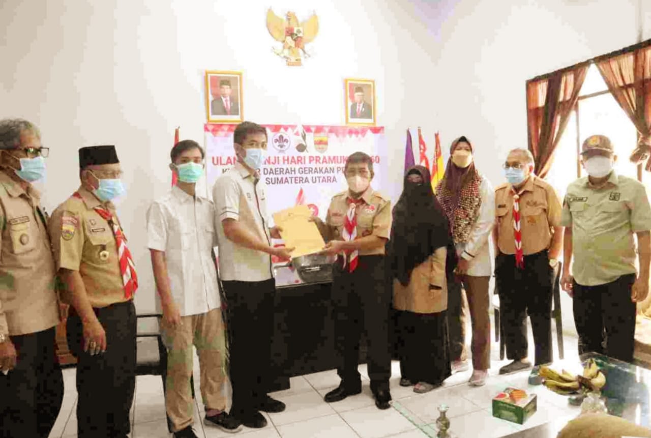 DKD Sumut Lapor Hasil Pleno Kepada Ketua Kwarda Gerakan Pramuka Sumatera Utara