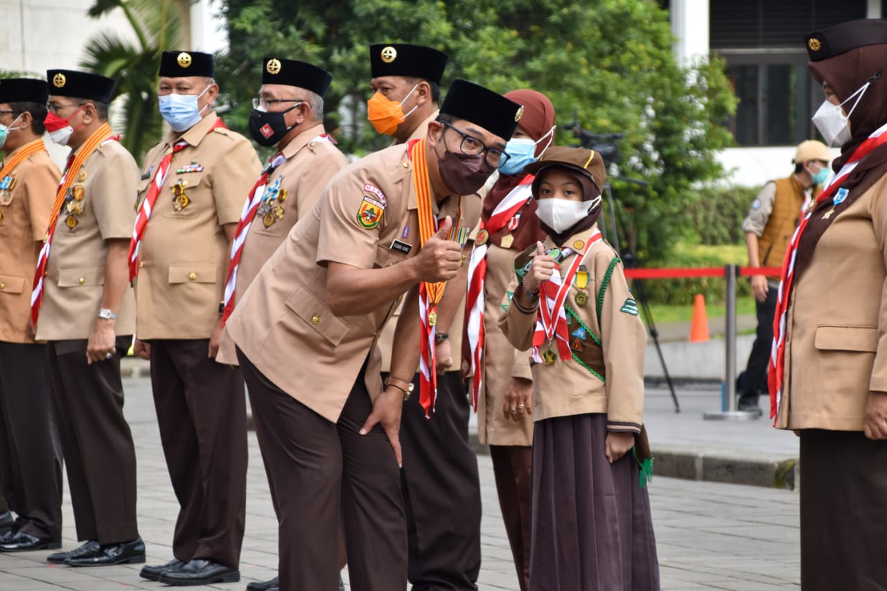 Keren! 15 Anggota Pramuka Kota Bogor Sabet Penghargaan Lencana Teladan dari Kwarnas