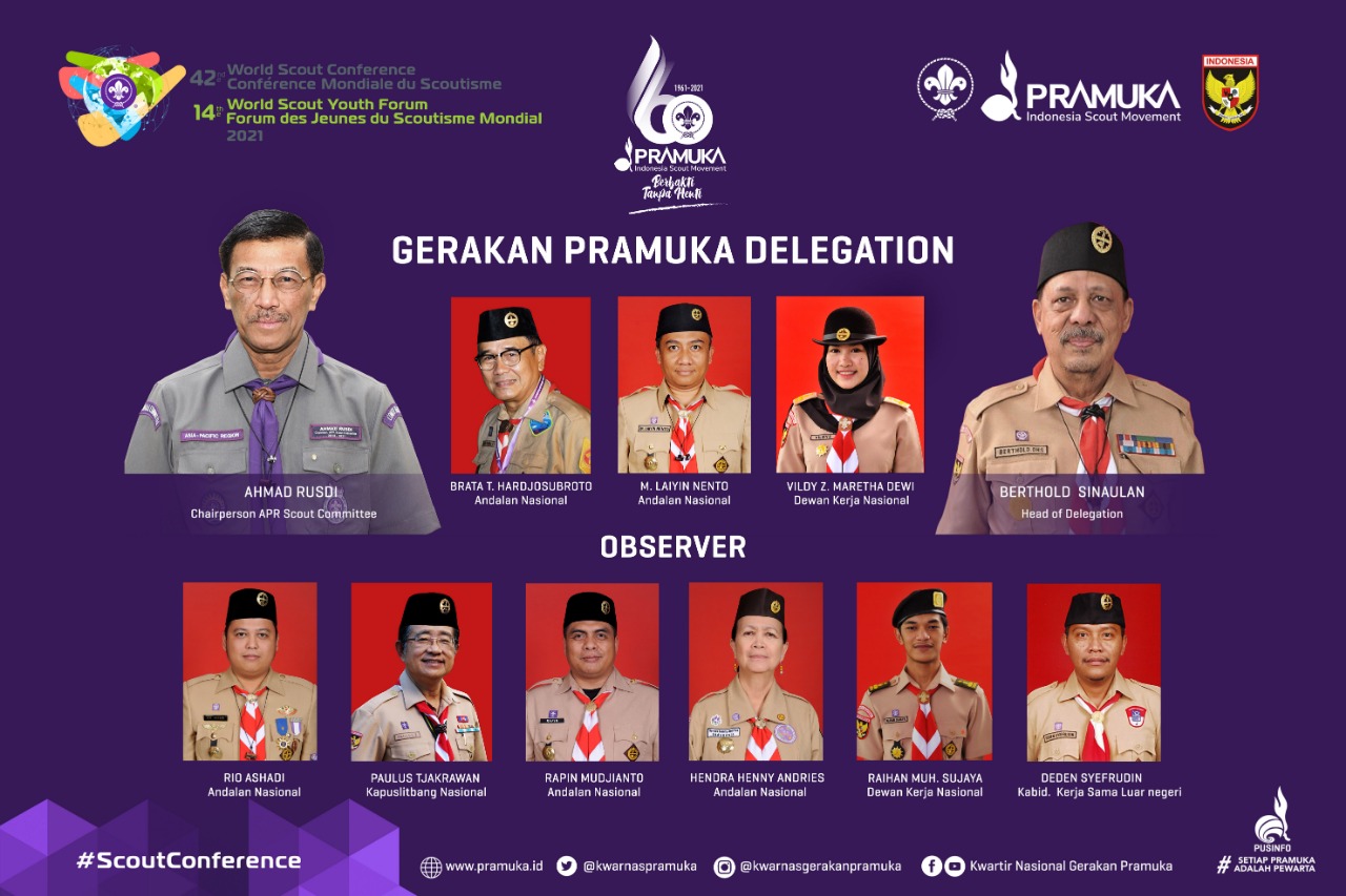 Gerakan Pramuka Mendapat Apresiasi Dalam Konferensi Kepanduan Dunia