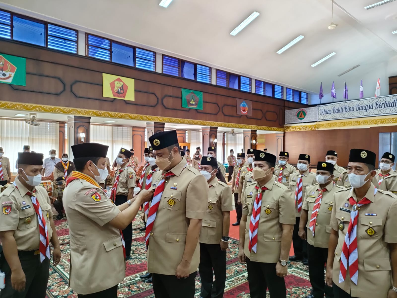 Ketua Kwarda Sumbar Lantik Bupati Sijunjung Menjadi Kamabicab Sijunjung