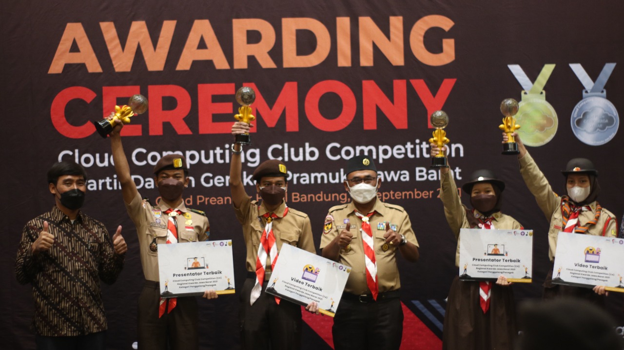 “Cloud Computing Club Competition Kwarda Jabar”, Kwarcab Kota Bogor Raih 2 Juara Terbaik