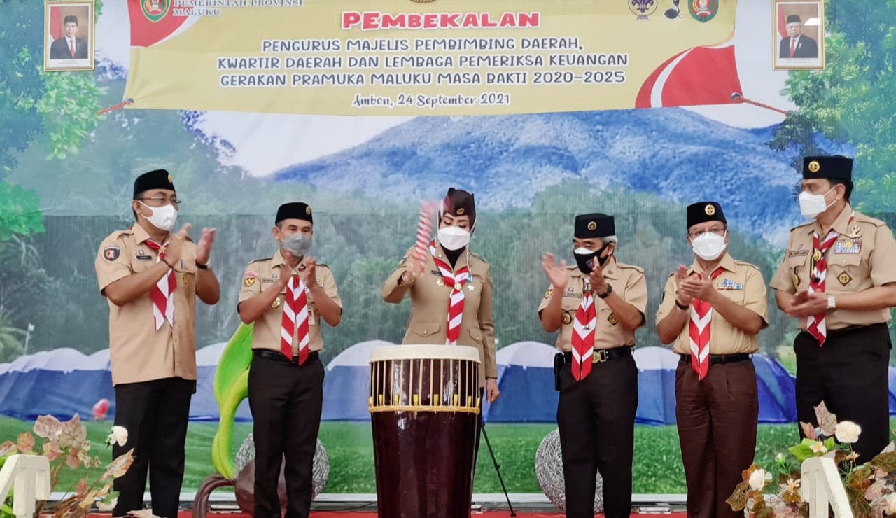 Jelang Pelantikan, Pengurus Kwarda dan LPK Gerakan Pramuka Maluku 2020 – 2025 Mendapat Pembekalan dari Kwarnas