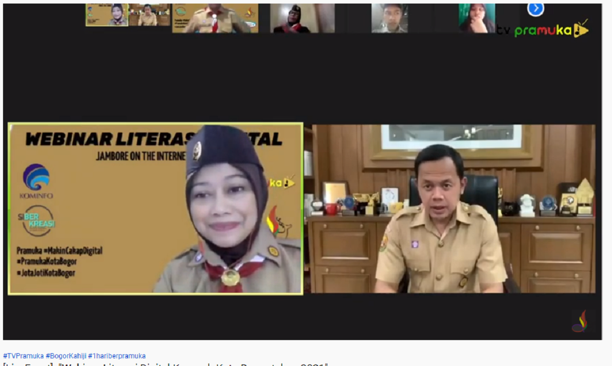 Kak Bima Arya Tekankan Pramuka Harus Kuasai Empat Keahlian Literasi Digital