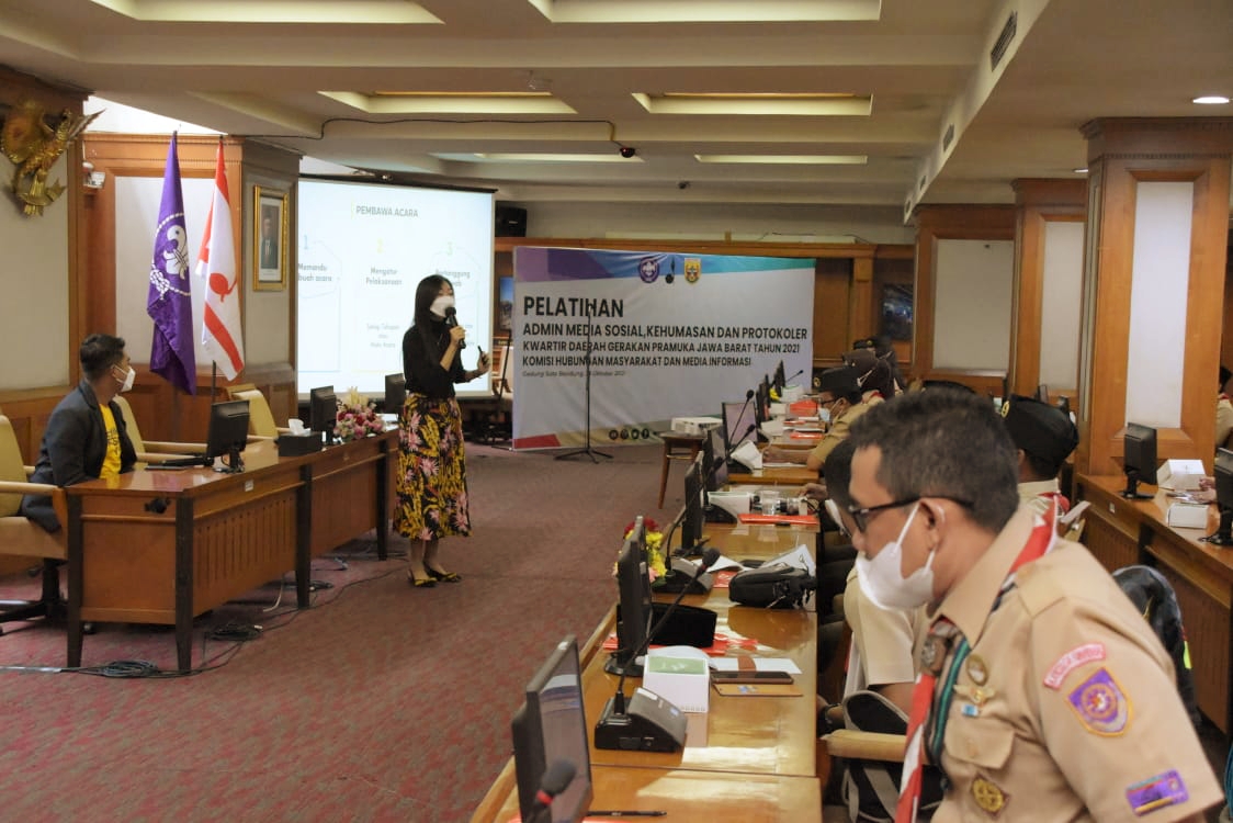 Kwarda Jabar Gelar Pelatihan Admin Media Sosial, Kehumasan, dan Protokoler