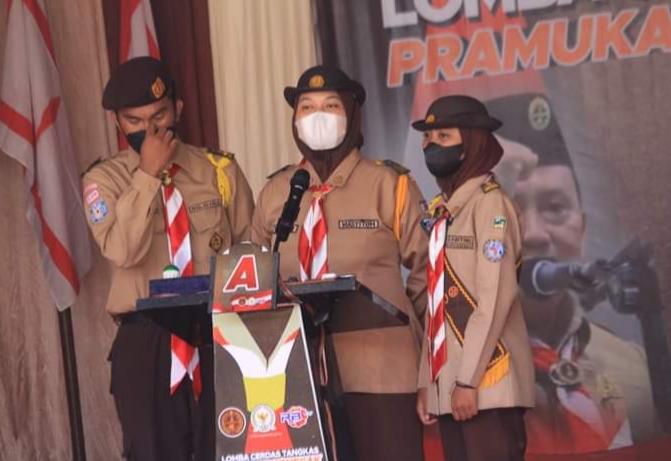 Kwarda Bengkulu Gelar Lomba Cerdas Tangkas Pramuka Penegak 2021