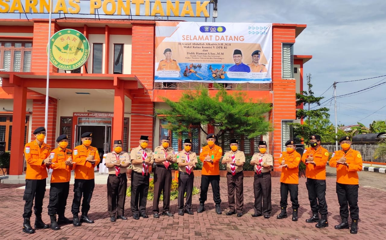 Buka Pelatihan SAR, Ketua Kwarda Kalbar Sebut Pramuka Harus Miliki Kamampuan Saat Memberikan Pertolongan