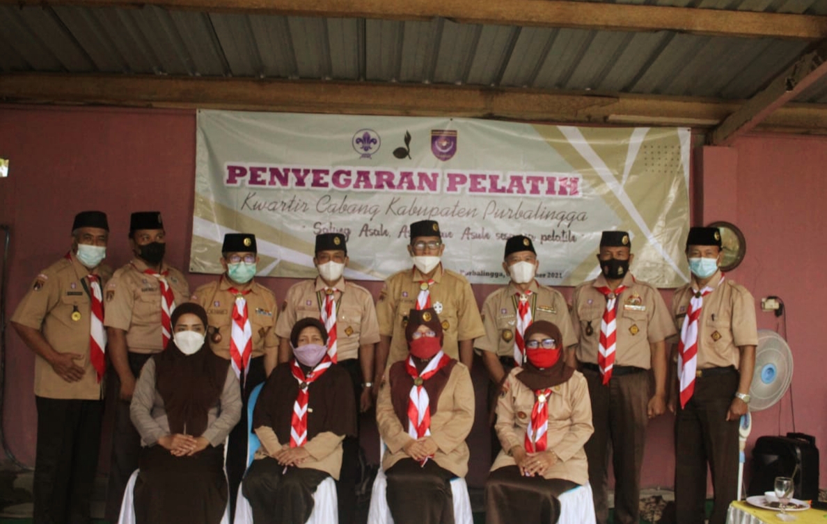 Bangkitkan Semangat, Kwarcab Purbalingga Gelar Penyegaran Pelatih