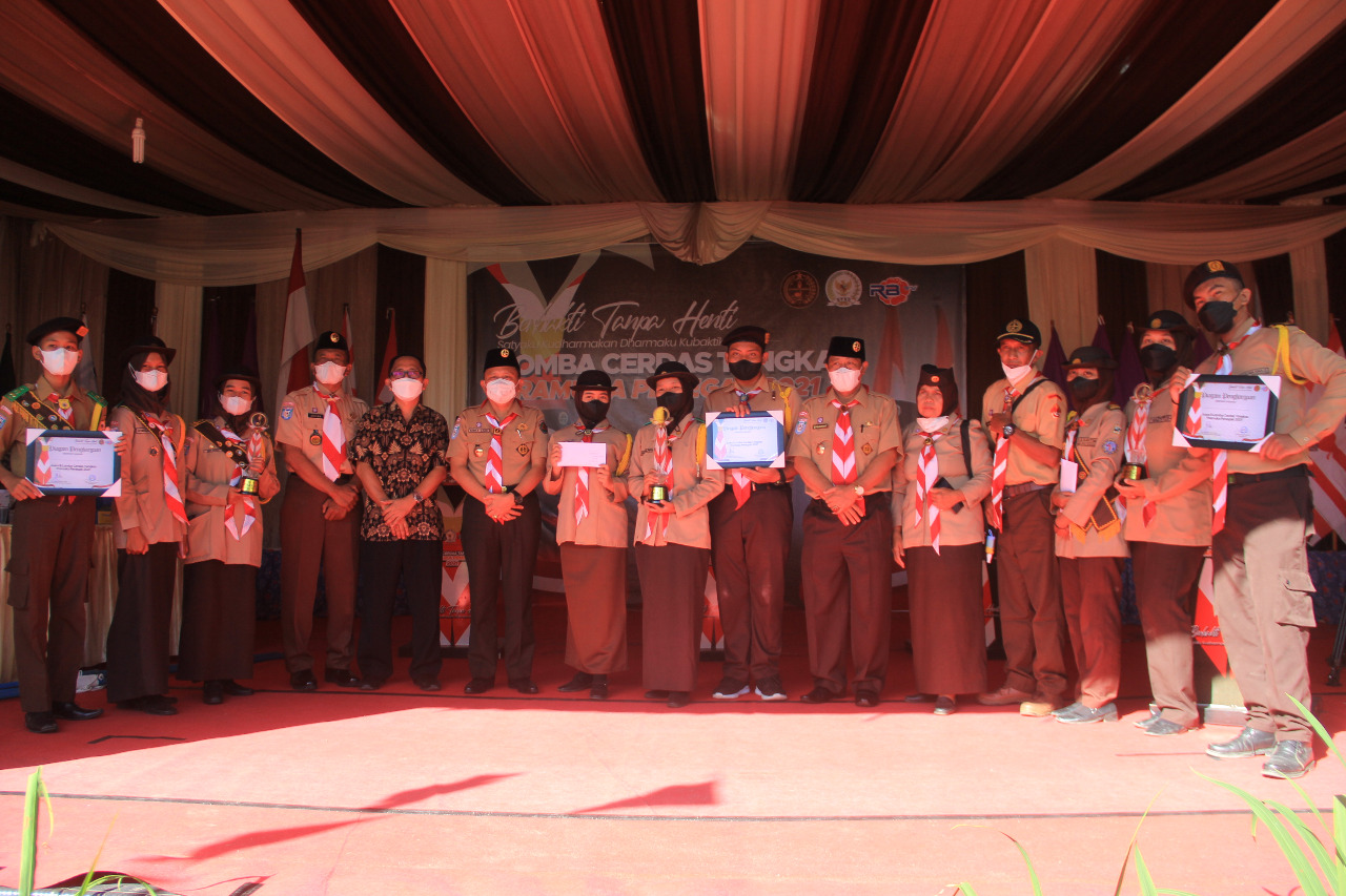 Kwarcab Bengkulu Utara Juara LCT Pramuka Penegak Bengkulu