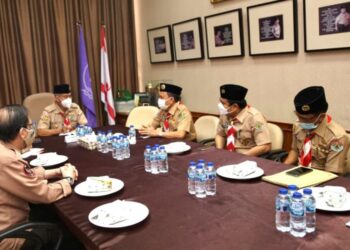 Sekjen Kwarnas Terima Audiensi Pengurus Kwarda Bengkulu