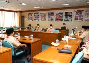 Kwarnas Terima Audensi Pengurus Kwarda Sumbar